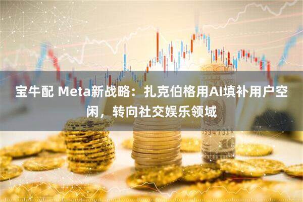 宝牛配 Meta新战略：扎克伯格用AI填补用户空闲，转向社交娱乐领域